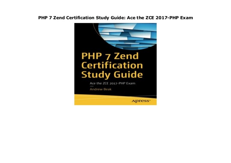 php zend certification
